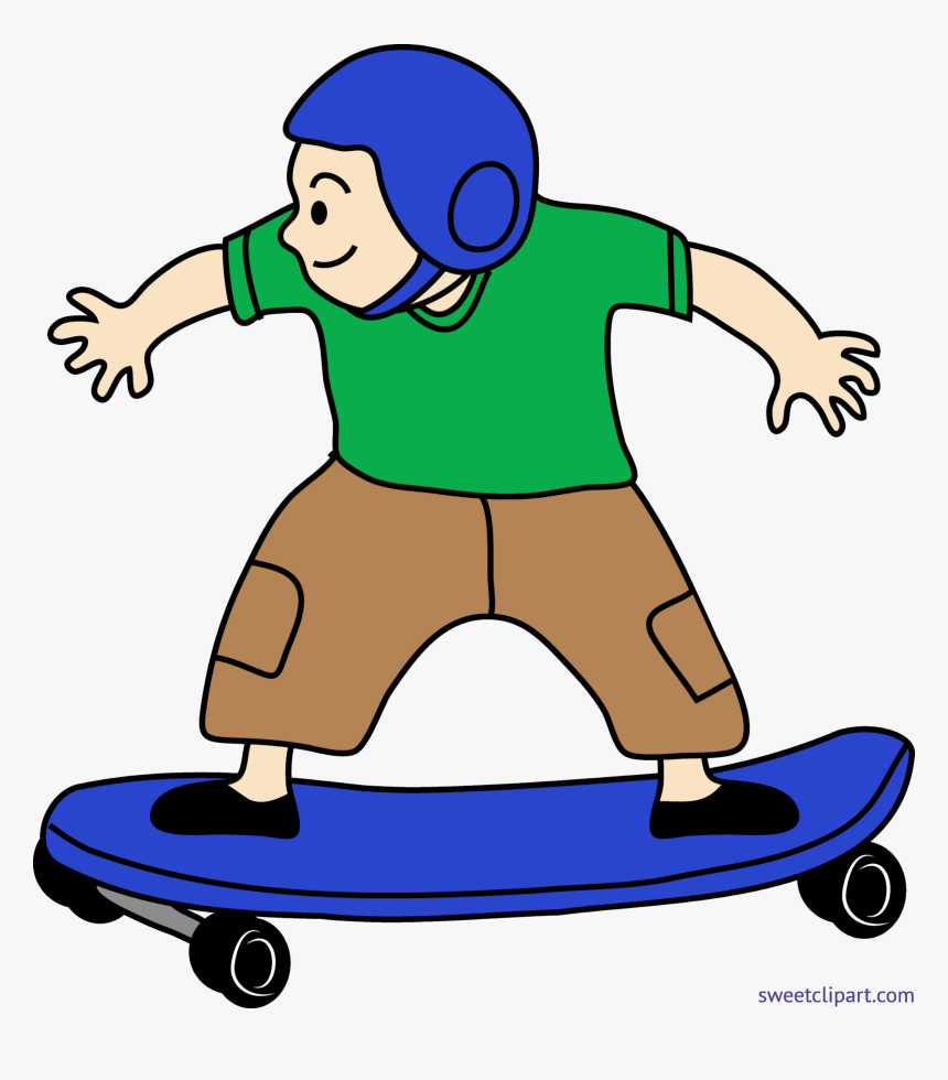 Detail Clipart Skateboard Nomer 42