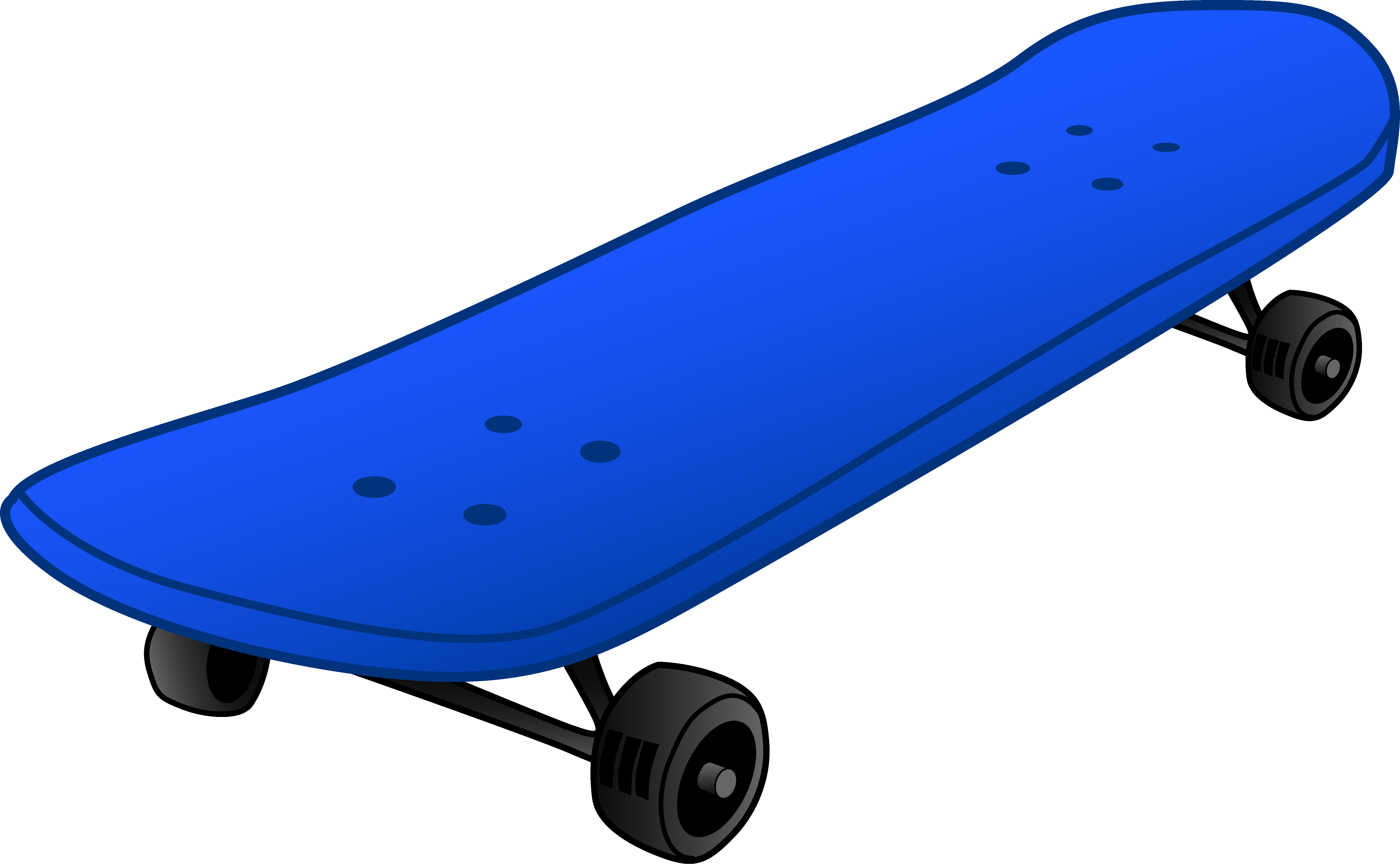 Detail Clipart Skateboard Nomer 7