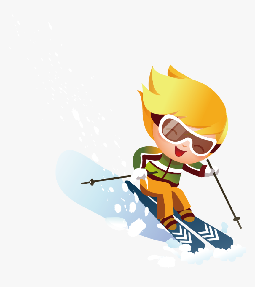 Detail Clipart Skiing Nomer 27