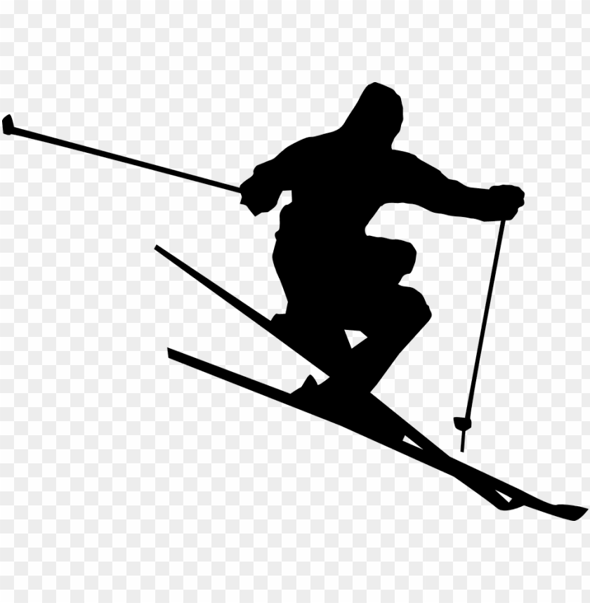 Detail Clipart Skiing Nomer 31