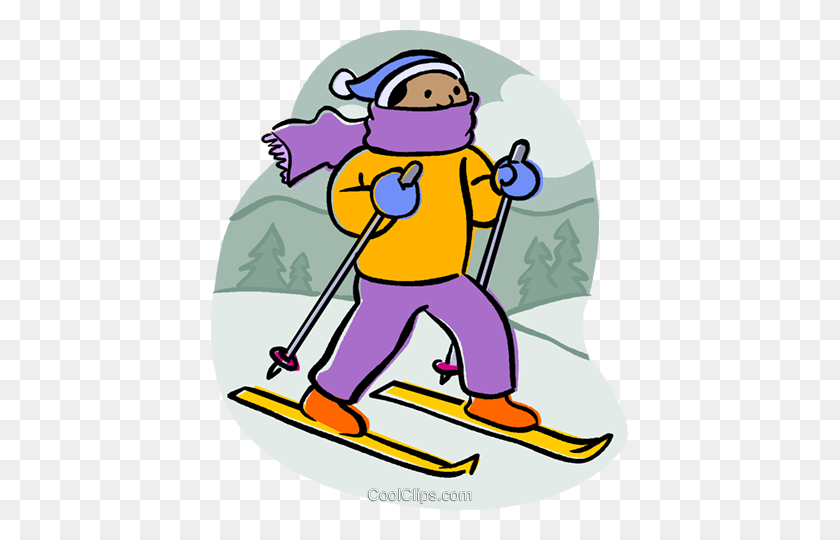 Detail Clipart Skiing Nomer 37