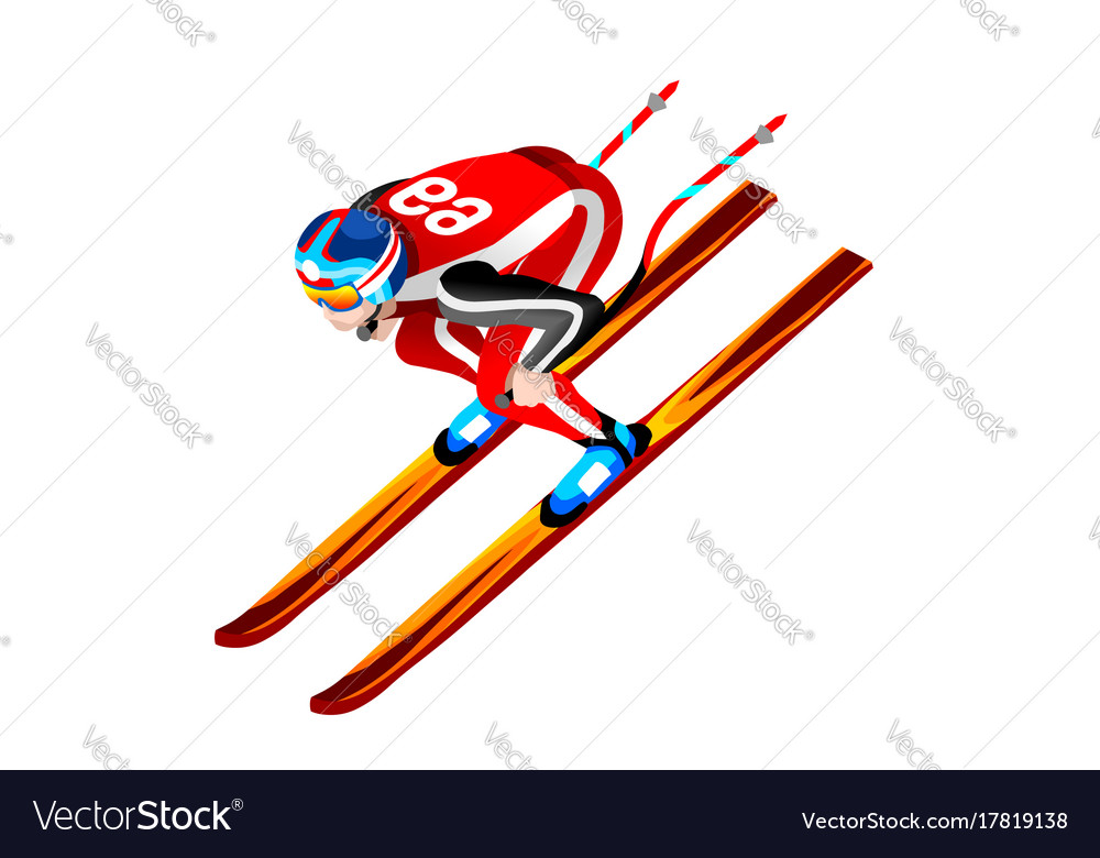 Detail Clipart Skiing Nomer 38