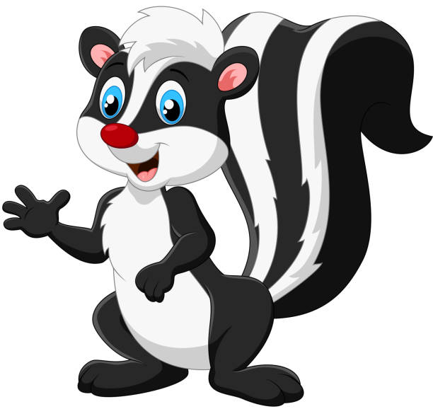 Detail Clipart Skunk Nomer 8