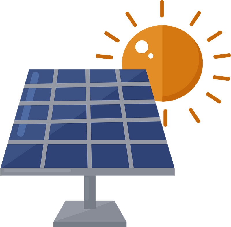 Detail Clipart Solar Panels Nomer 2