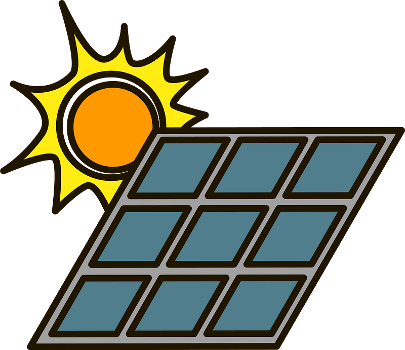 Detail Clipart Solar Panels Nomer 20