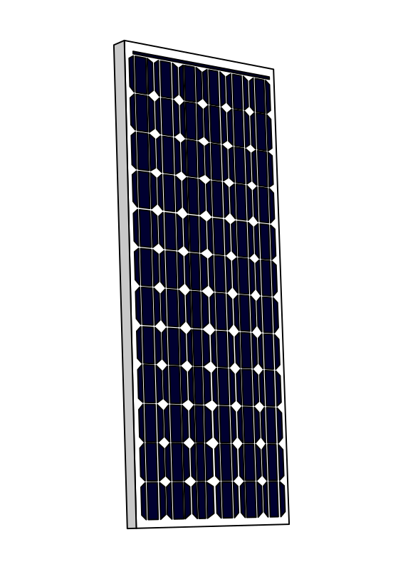 Detail Clipart Solar Panels Nomer 21