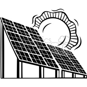 Detail Clipart Solar Panels Nomer 28