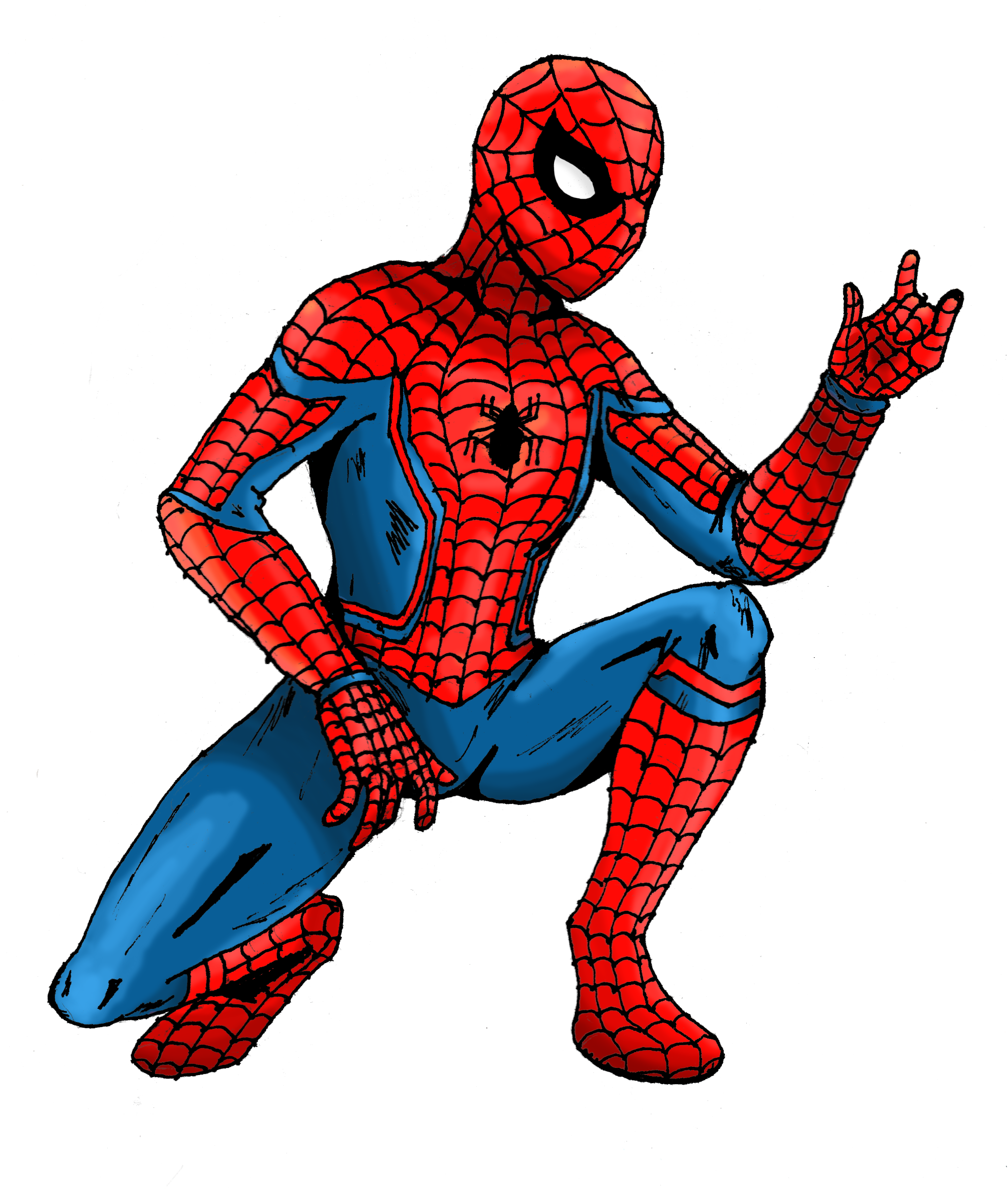 Detail Clipart Spiderman Png Nomer 40