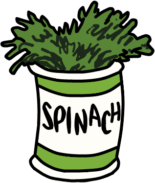 Detail Clipart Spinach Nomer 37