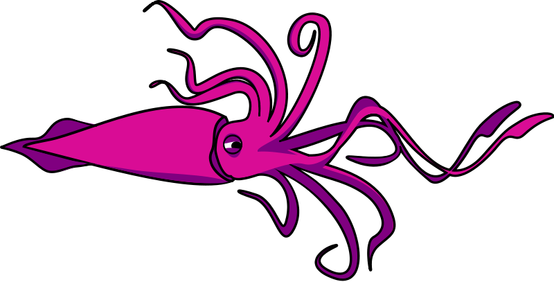 Detail Clipart Squid Nomer 32
