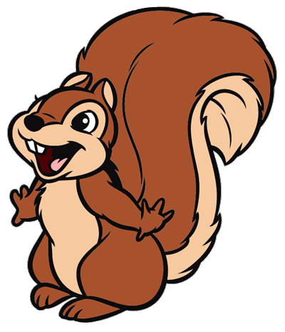 Detail Clipart Squirrel Nomer 31