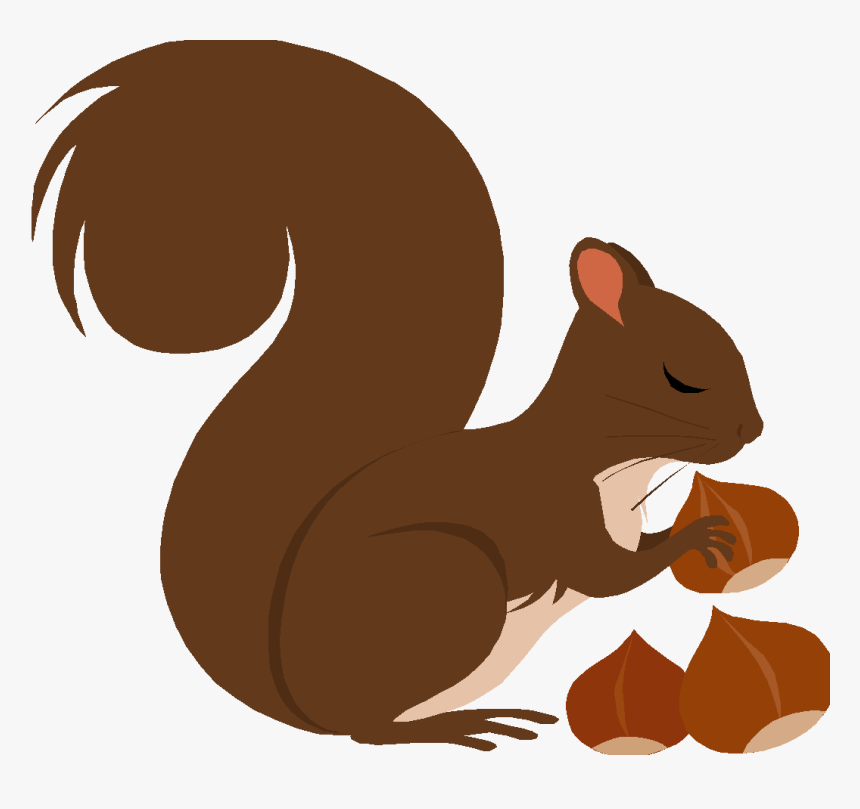 Detail Clipart Squirrel With Nuts Nomer 4