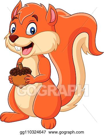 Detail Clipart Squirrel With Nuts Nomer 36