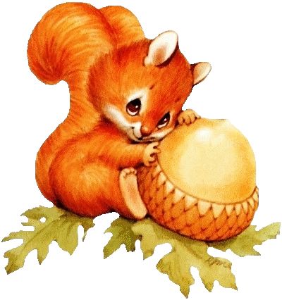 Detail Clipart Squirrel With Nuts Nomer 39