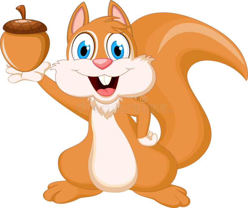 Detail Clipart Squirrel With Nuts Nomer 7