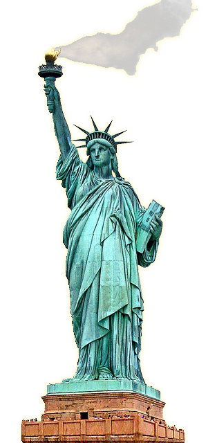 Detail Clipart Statue Of Liberty Nomer 17
