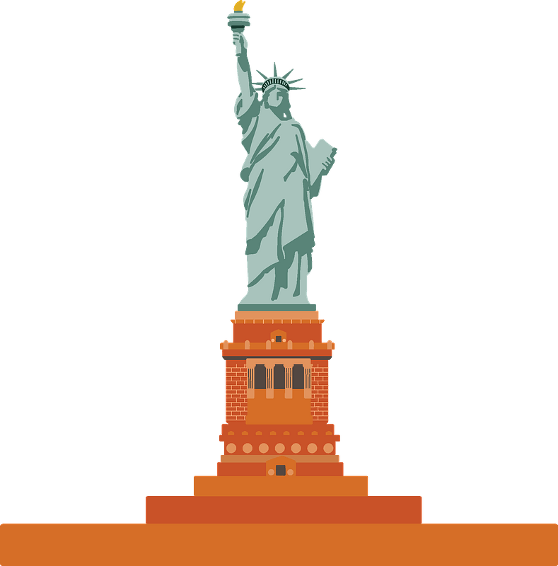 Detail Clipart Statue Of Liberty Nomer 18