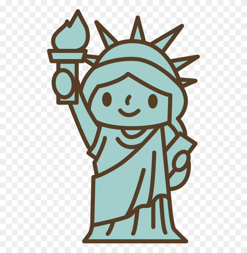 Detail Clipart Statue Of Liberty Nomer 30