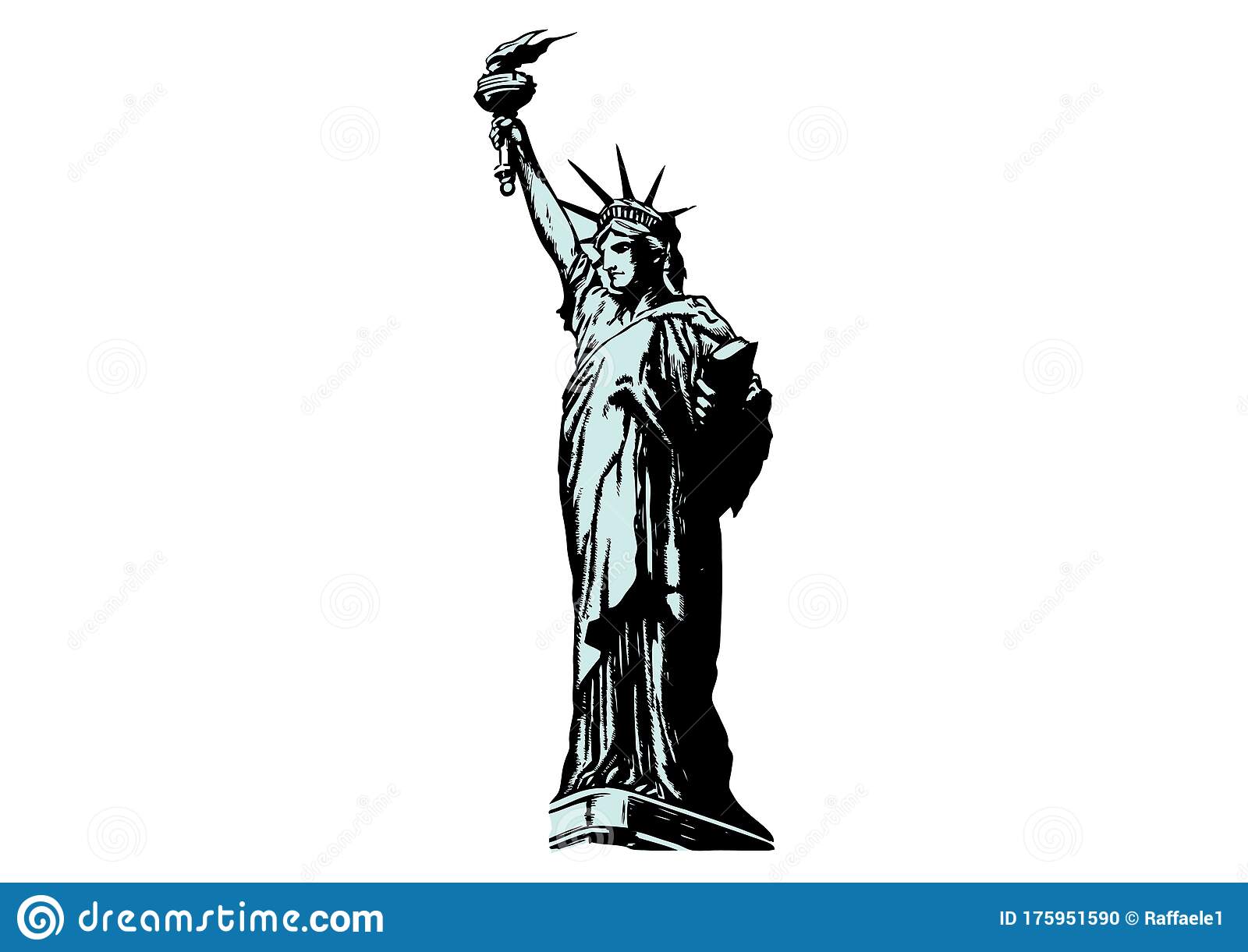 Detail Clipart Statue Of Liberty Nomer 34