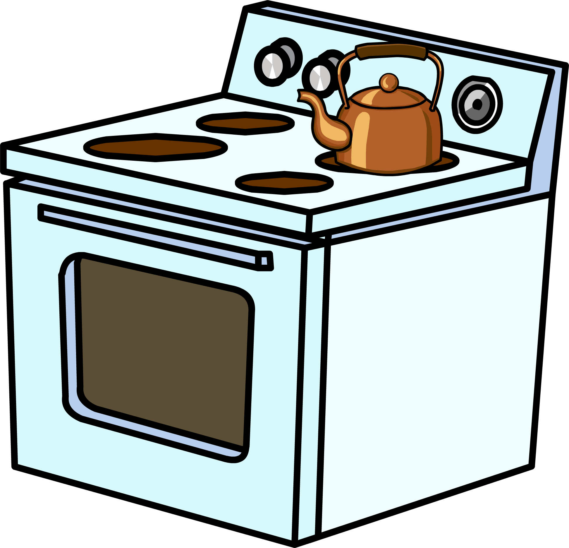 Detail Clipart Stove Nomer 26