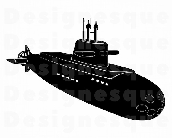 Detail Clipart Submarine Nomer 35