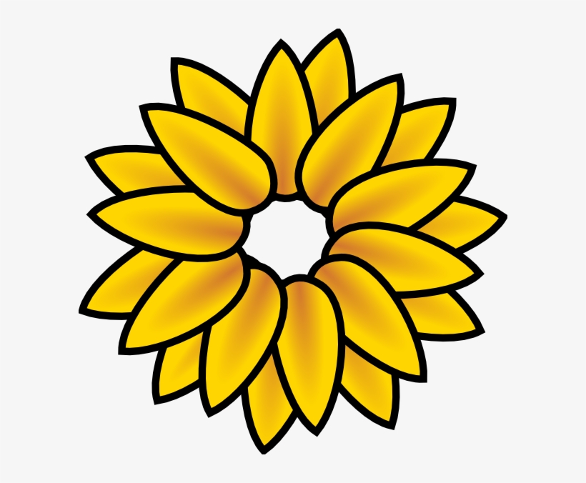 Detail Clipart Sunflower Nomer 47