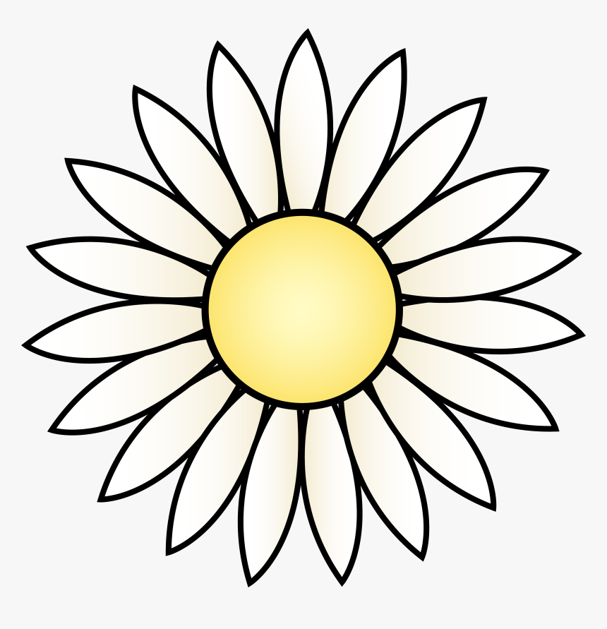 Detail Clipart Sunflower Black And White Nomer 22