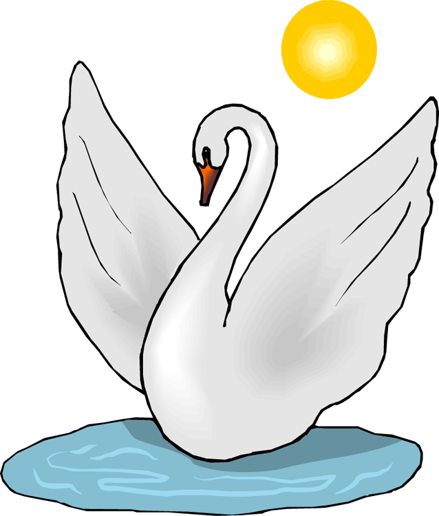 Detail Clipart Swan Nomer 8