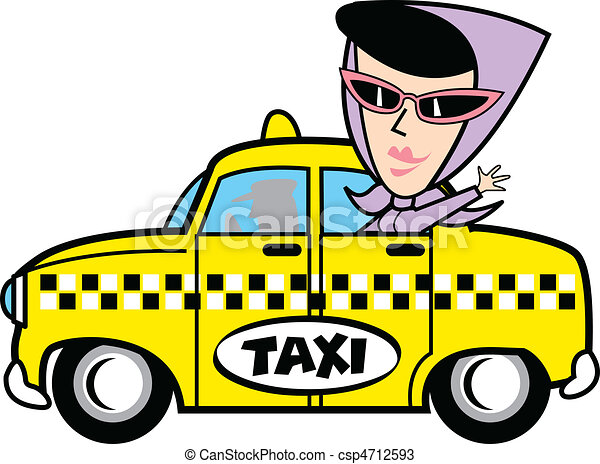 Detail Clipart Taxi Nomer 42