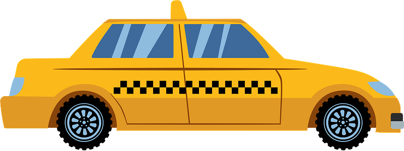 Detail Clipart Taxi Nomer 49