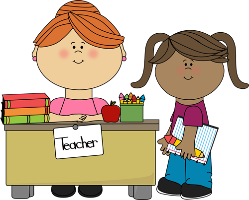 Detail Clipart Teacher And Students Nomer 12