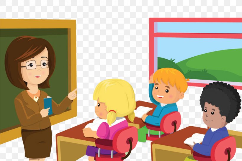Detail Clipart Teacher And Students Nomer 15