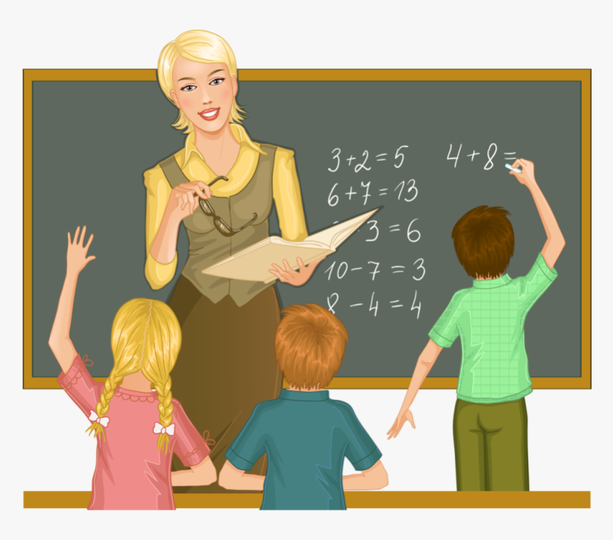 Detail Clipart Teacher And Students Nomer 50