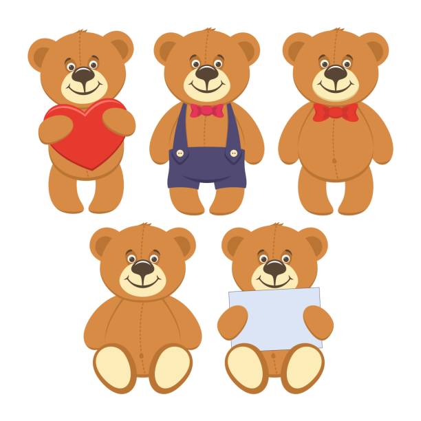 Detail Clipart Teddy Bear Nomer 40