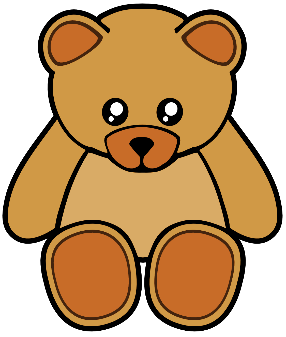 Detail Clipart Teddy Bear Nomer 56