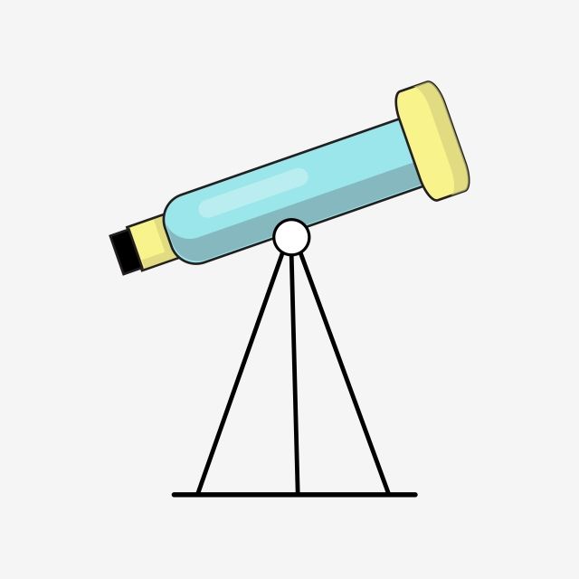 Detail Clipart Telescope Nomer 33