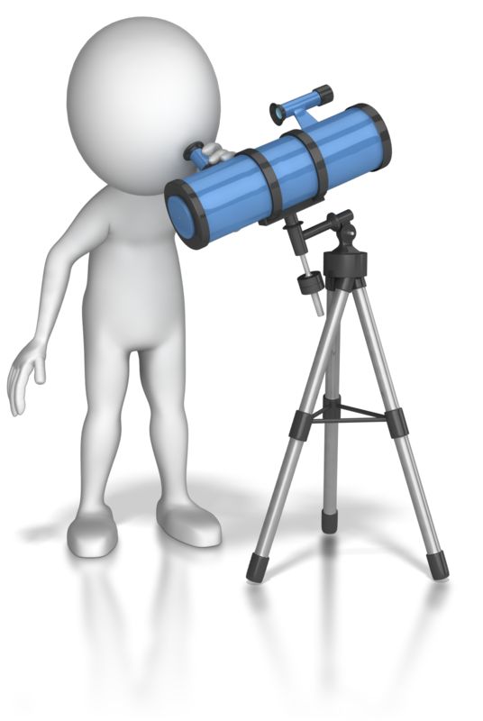 Detail Clipart Telescope Nomer 45