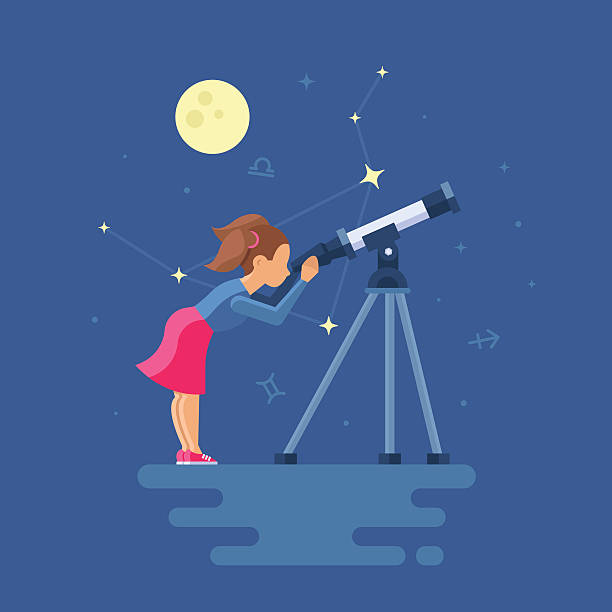 Detail Clipart Telescope Nomer 46