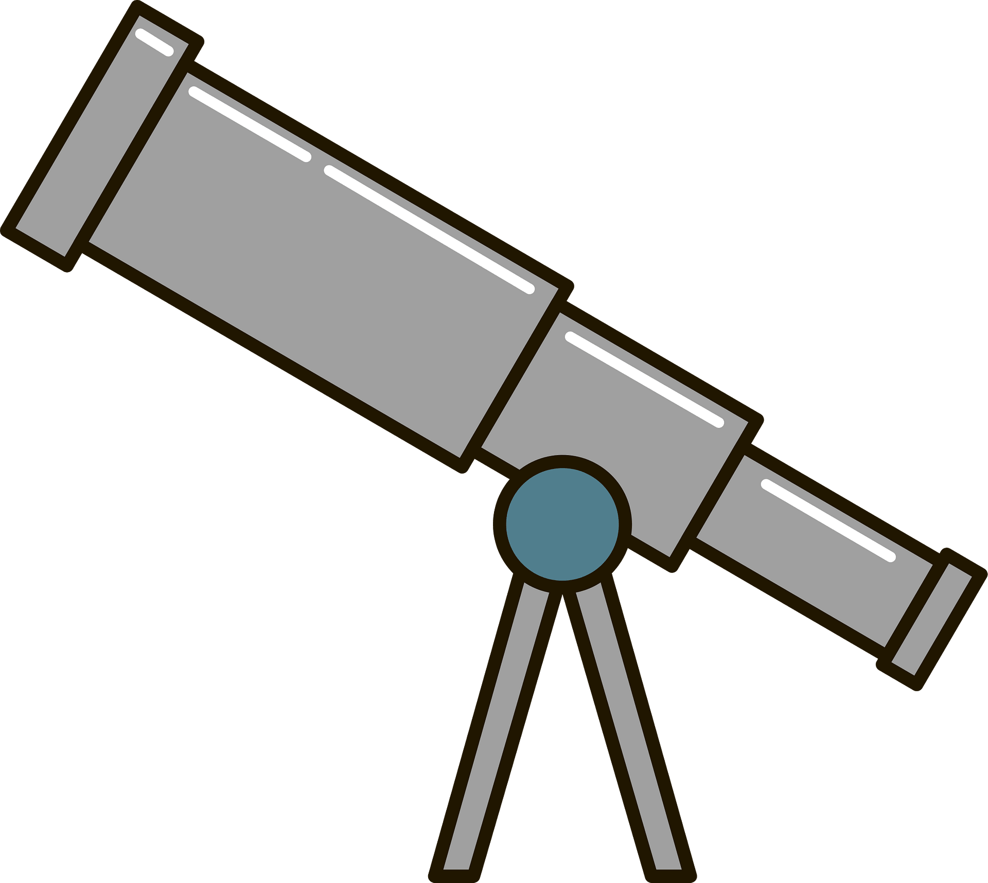 Detail Clipart Telescope Nomer 49