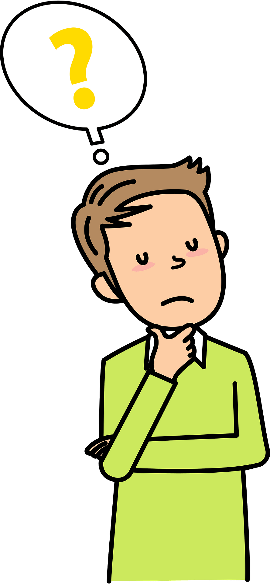 Detail Clipart Thinking Nomer 10