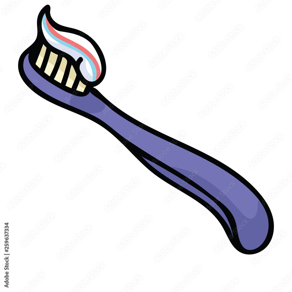 Detail Clipart Toothbrush Nomer 25