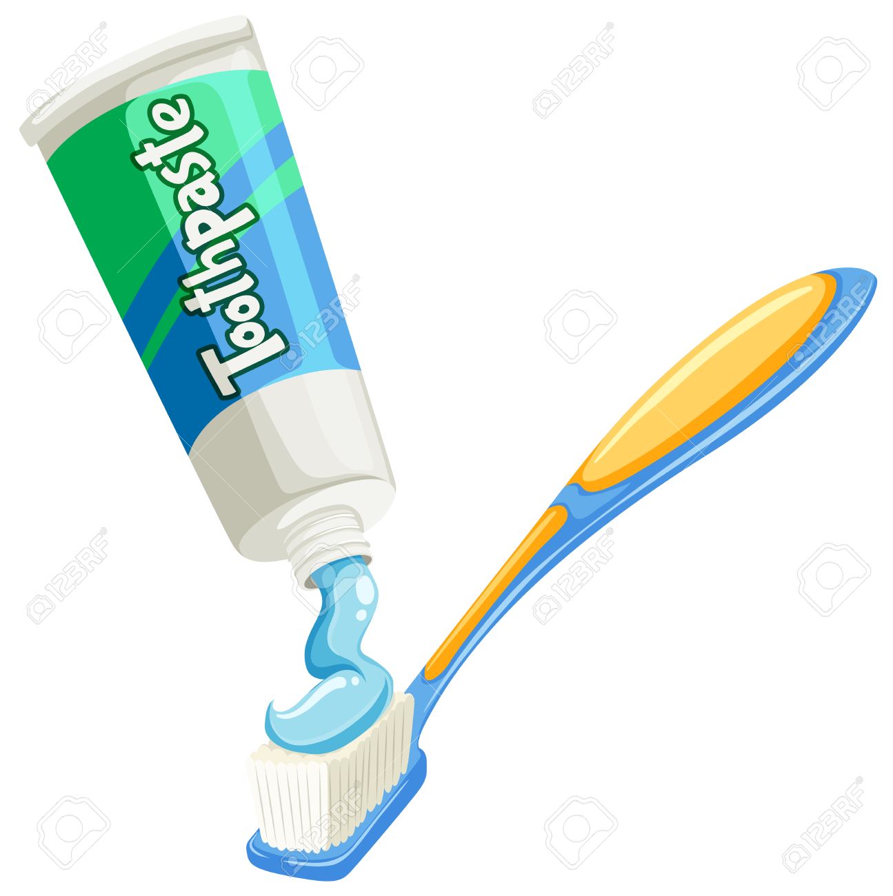 Detail Clipart Toothbrush Nomer 32