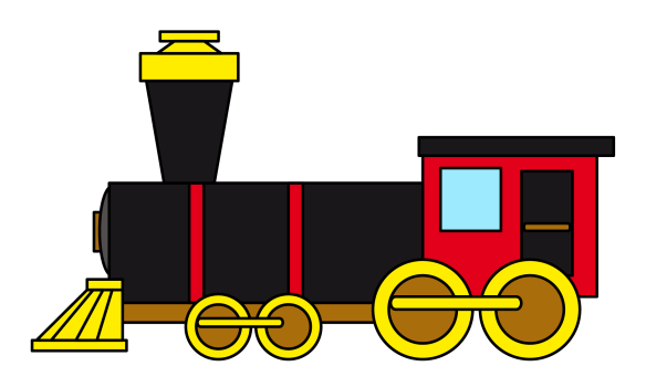 Detail Clipart Train Nomer 3