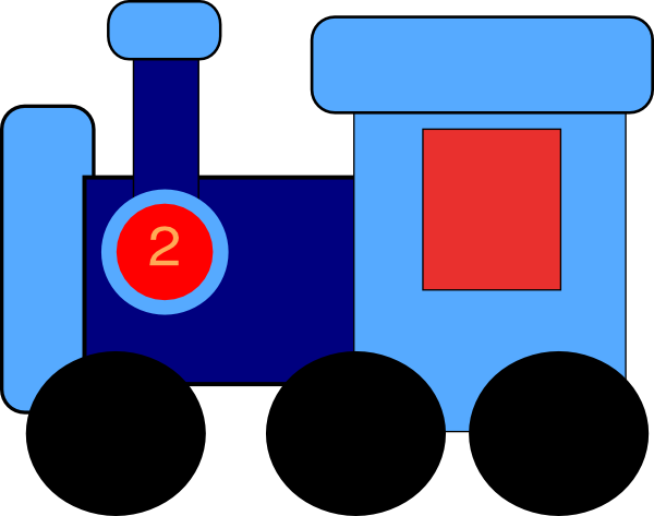 Detail Clipart Train Nomer 25