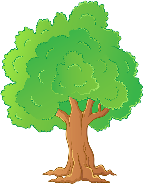 Detail Clipart Tree Nomer 16