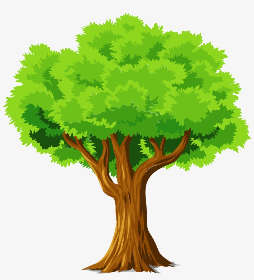 Detail Clipart Tree Nomer 4