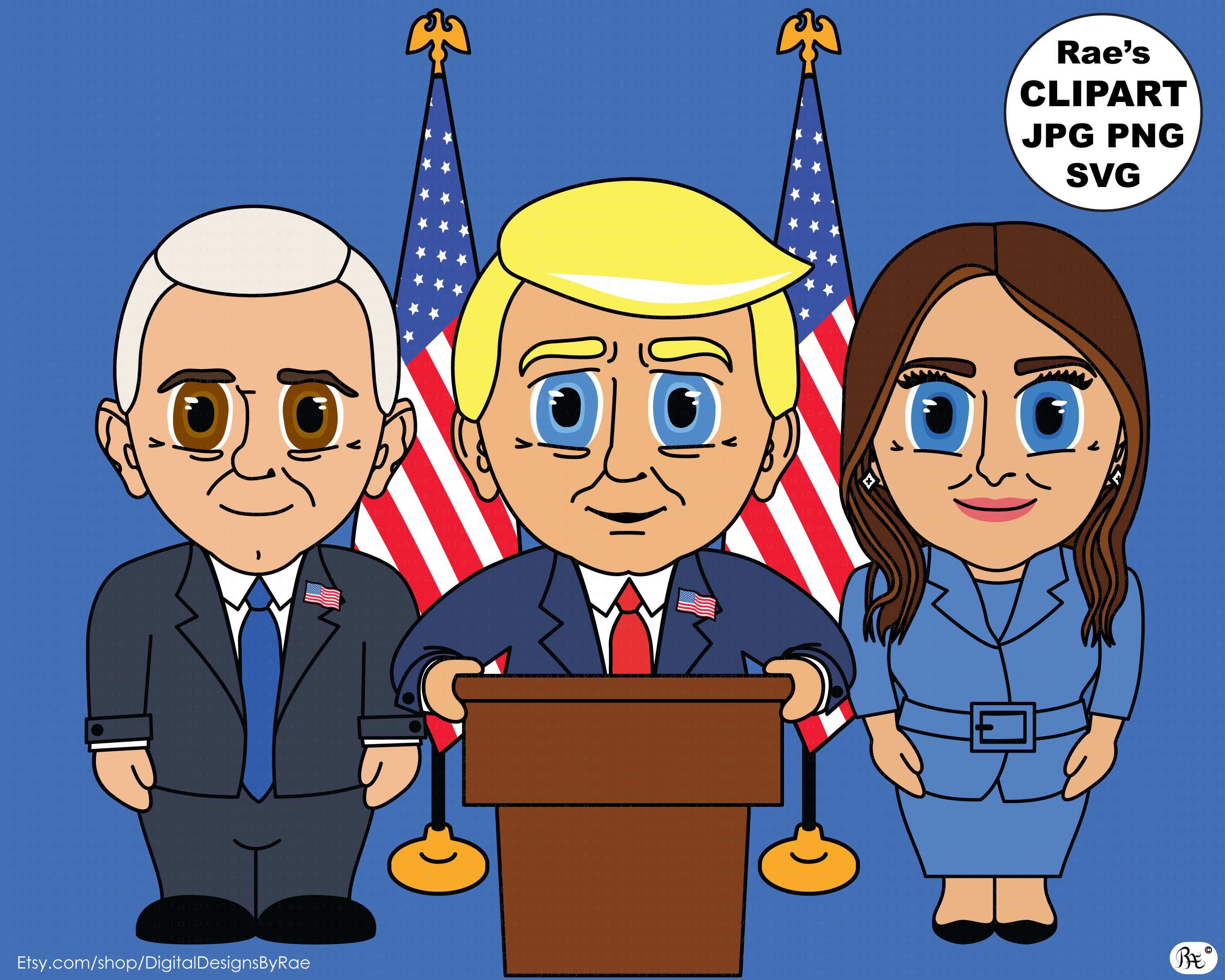 Detail Clipart Trump Nomer 59