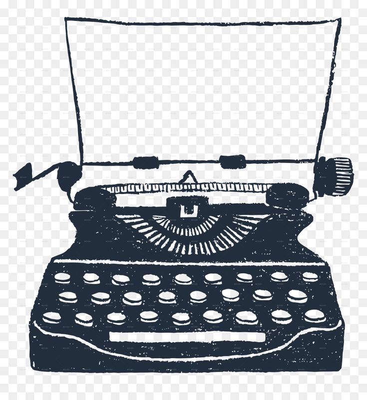 Detail Clipart Typewriter Nomer 11
