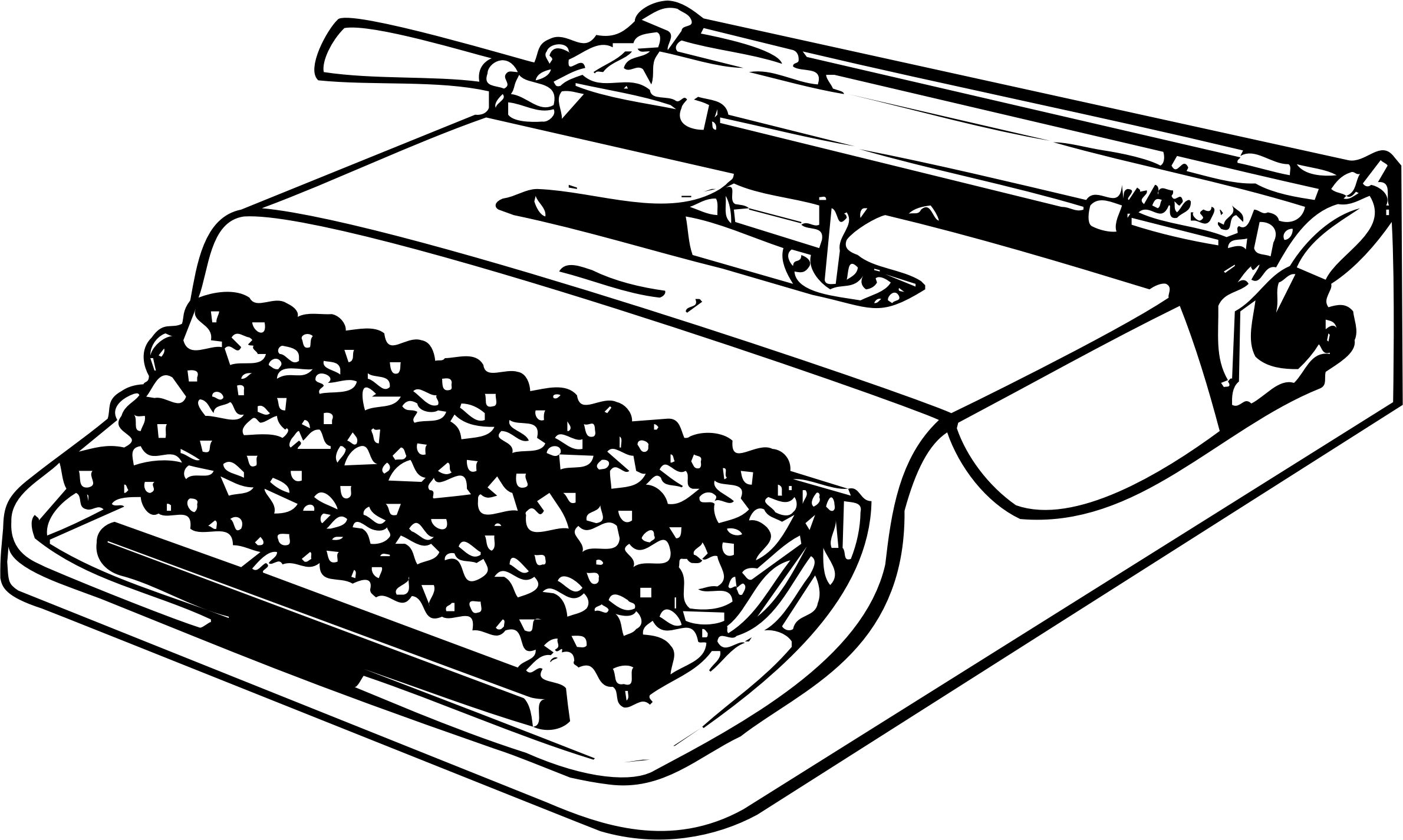 Detail Clipart Typewriter Nomer 17