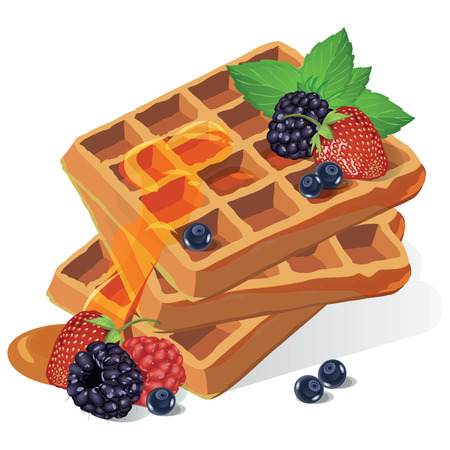 Detail Clipart Waffle Nomer 31